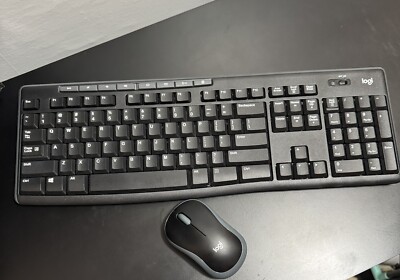 Logi Wireless Keyboard K270 And M185 Wireless Mouse | eBay