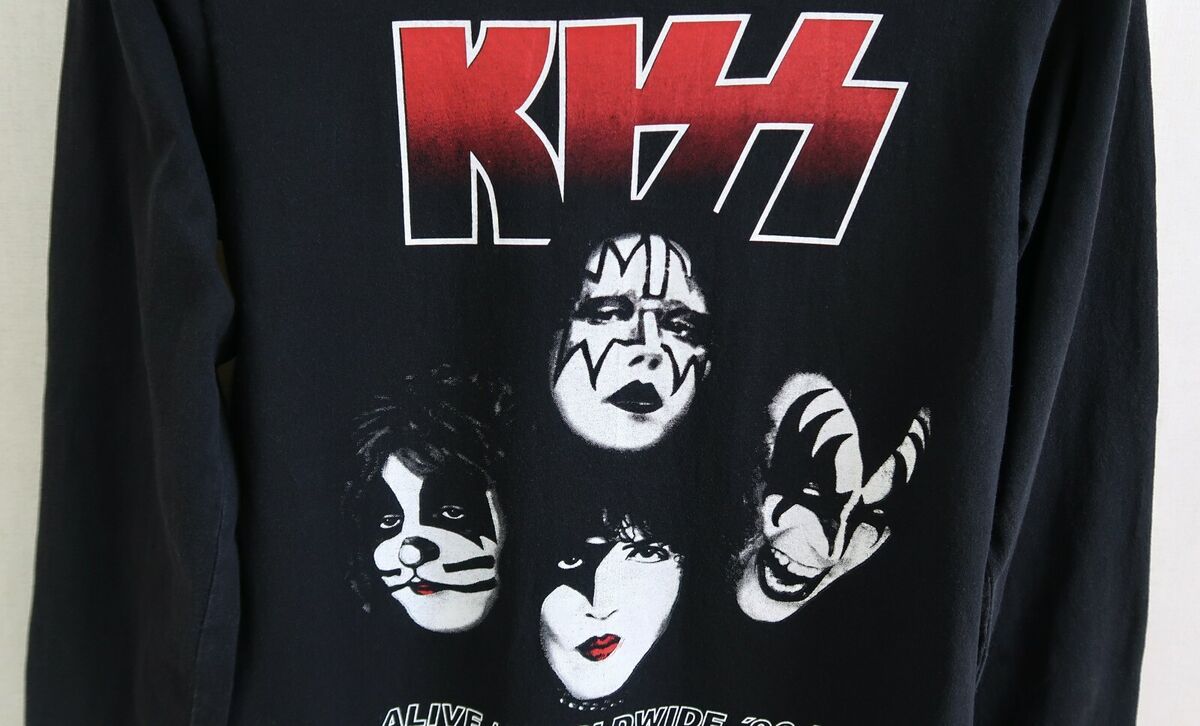 90s Vintage Kiss Band T Shirt 1996 Alive Worldwide Tour 90s Vintage Kiss Band T Shirt 1996 Alive Worldwide Tour