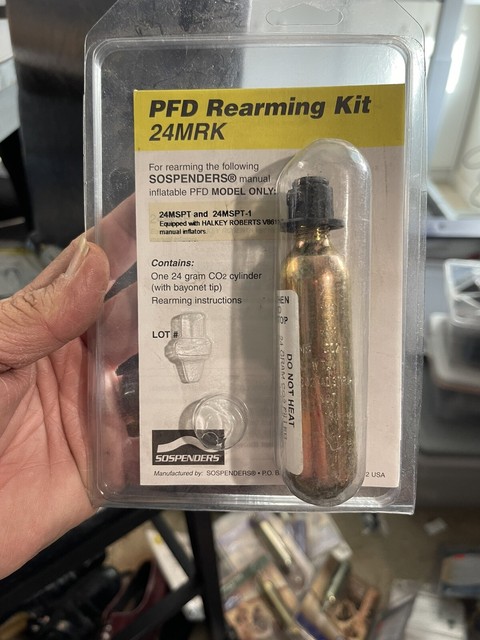 Stearns 25 Gram Rearming Kit Co2 RearM PFD Flotation for sale online | eBay