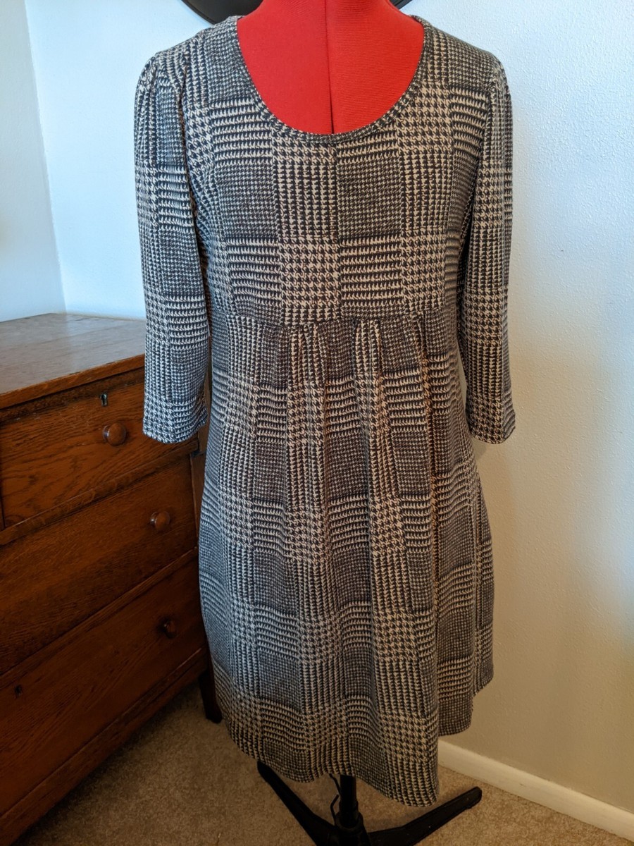 brown patchwork dress Patchwork Dress main image 0