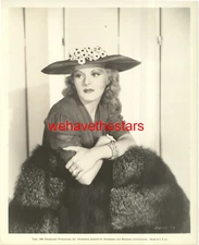 Vintage Ketti Gallian IRENE FASHION DESIGN Early '36 DBW Publicity Portrait
