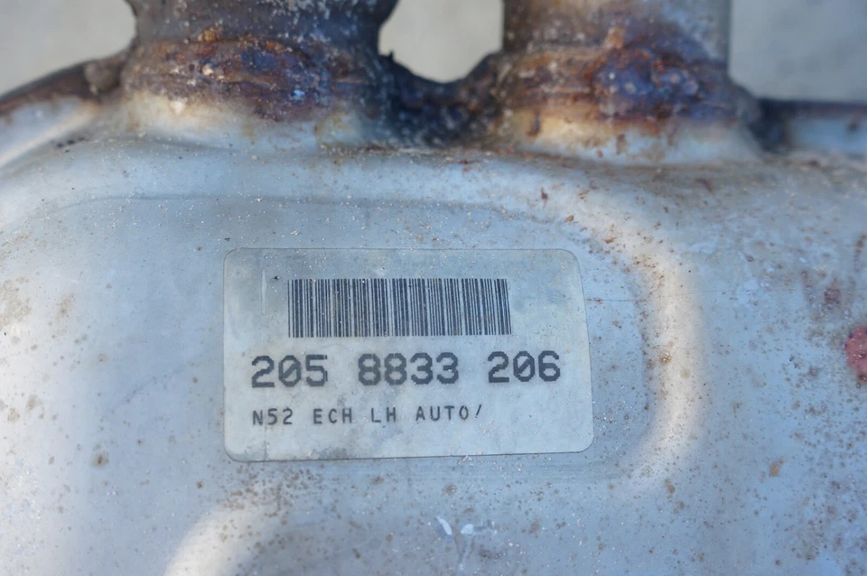 2003 - 2008 BMW Z4 GENIUNE OEM Exhaust Muffler 2058833206 7514157 - Image 4 of 4