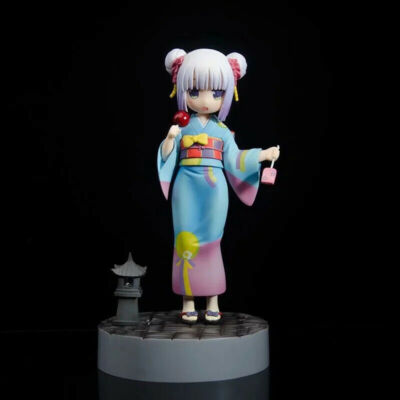 Anime Miss Kobayashi's Dragon Maid Kanna Kamui Yukata Ver. PVC Figure Model Toy