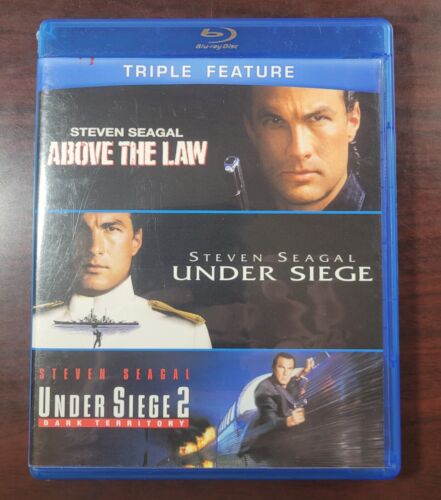 Above the Law / Under Siege / Under Siege 2: Dark Territory (Blu-ray, 1995) - Photo 1 sur 5