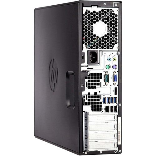 HP Desktop i5 Computer PC SFF Up To 16GB RAM 1TB SSD Windows 10 Pro Wi-Fi, DVD - Picture 4 of 5