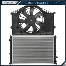 Electric Engine Radiator Cooling Fan Kit For 2016 2017 2018 2019 HONDA CIVIC