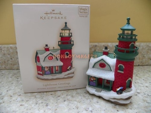 Hallmark 2008 Lighthouse Greetings Series Magic Christmas Ornament - Picture 2 of 2