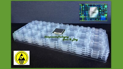 Intel LGA1151 9th Gen Processor Tray fits Core i9 i7 i5 i3 - Lot of 2 5 12 18 30