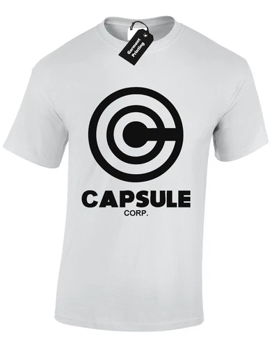 Capsule Corp Dr Brief Z Fighters Goten Trunks Anime Unisex T-Shirt - Picture 9 of 9