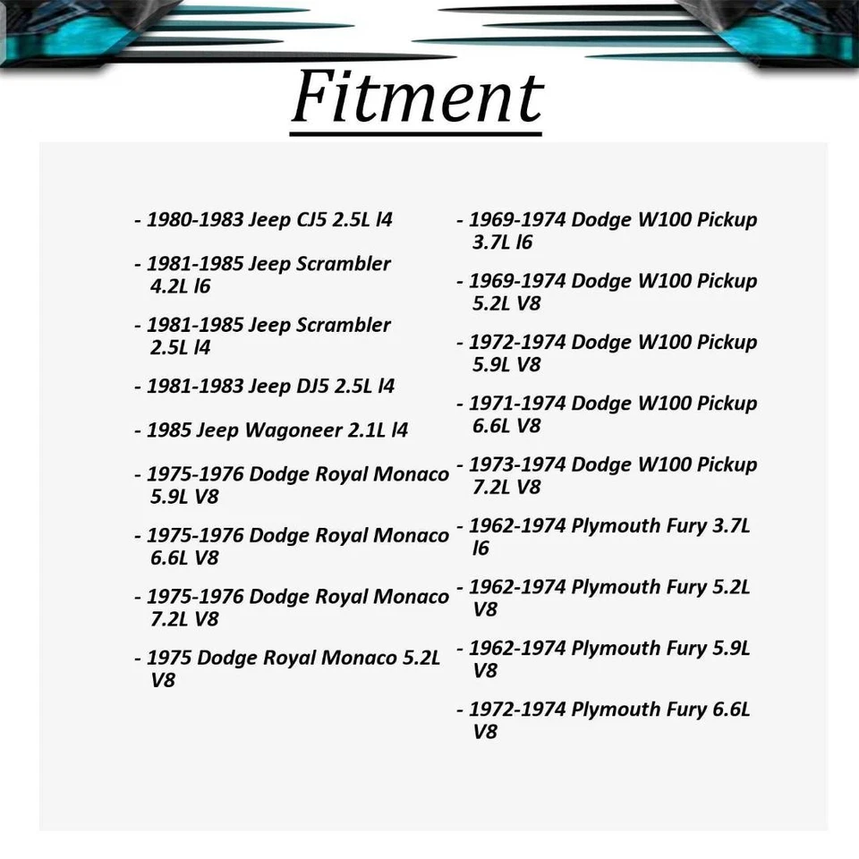 Kit de sujeción de zapata de freno de tambor trasero para Dodge Polara 1968 1970 1971 6,3 L Foto 4 de 4