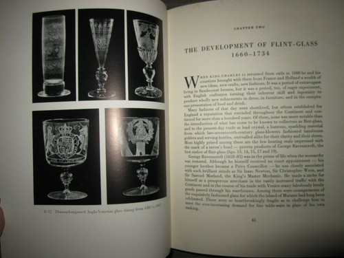 Vtg HC book, English, Scottish and Irish Table Glass by G. Bernard Hughes, 1956 - Picture 5 of 12