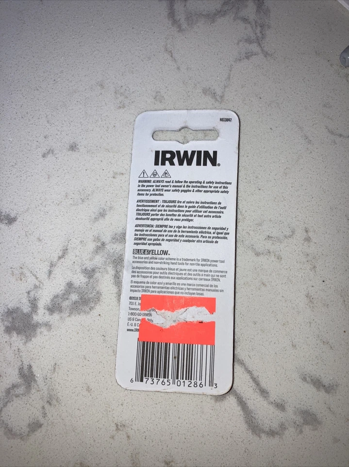 NEW IRWIN Insert Bit: #1 Fastening Tool, 1/4 in Hex Shank, 2 PK, IWAF21PH12 - Image 2 of 2