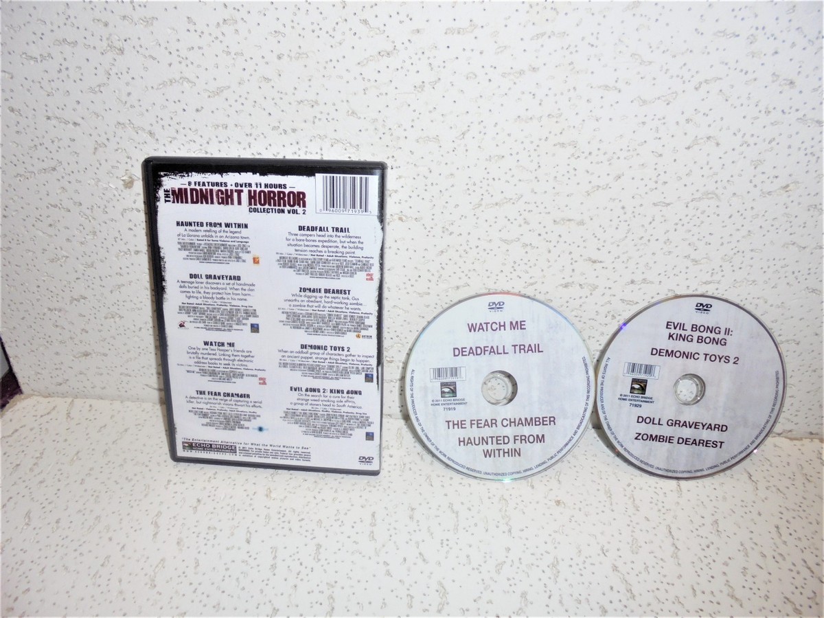 The Midnight Horror Collection Vol. 2 DVD 2-Disc Set ( 8