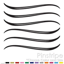 PINSTRIPE SET CHOPPER BIKE FENDER TANK WINDOW VINYL DECAL STICKER (PS-12)