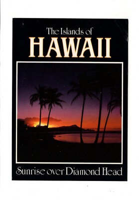 AK Ansichtskarte Hawaii / Sunrise over Diamond Head / USA