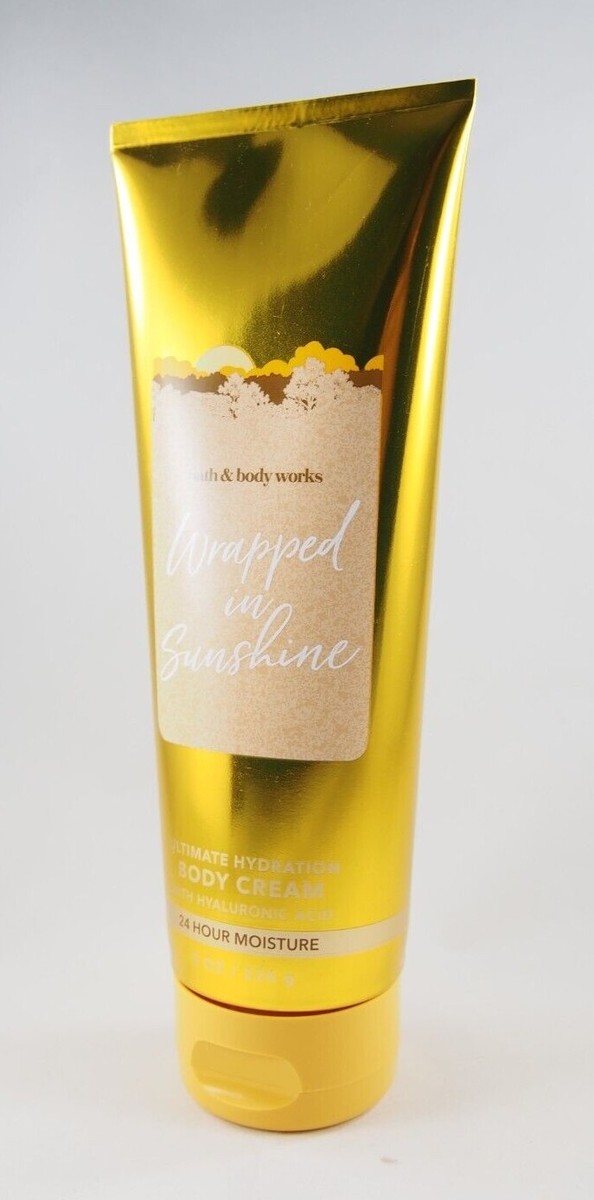 3) Bath & Body Works Yellow Wrapped in Sunshine Hyaluronic Acid