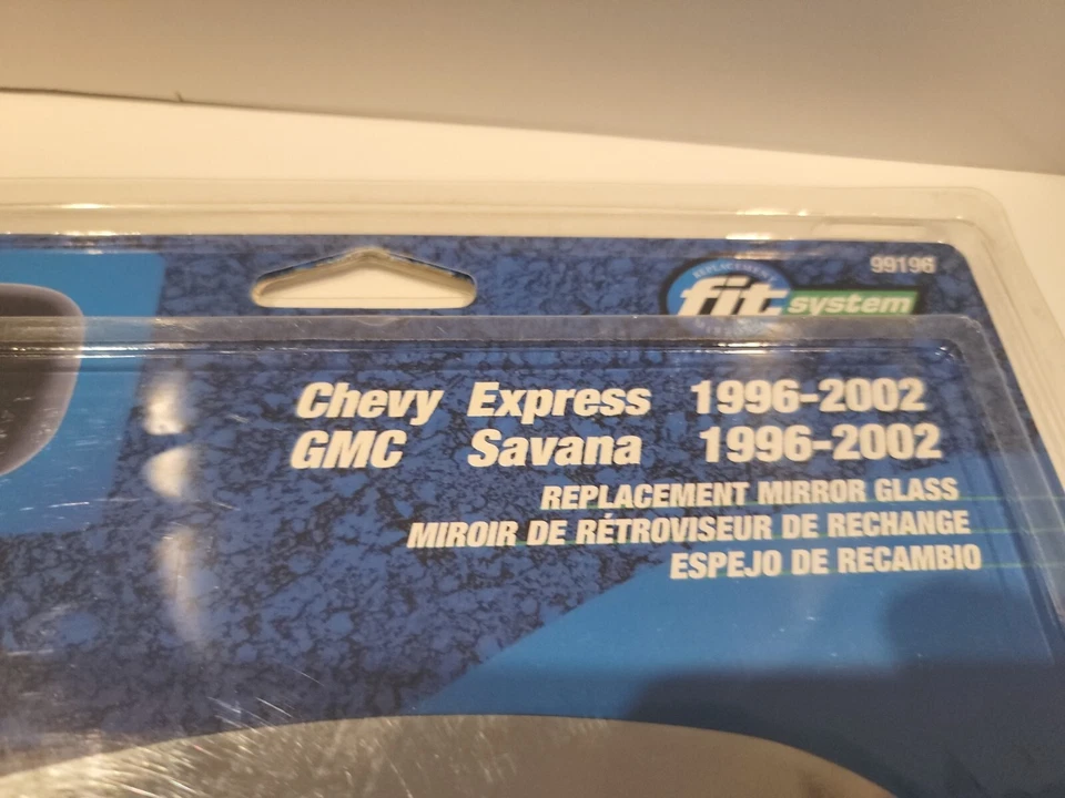 Vidrio de repuesto K-Source 99196 para furgoneta 96-02 Express tamaño completo; 96-02 Savana F Foto 3 de 4