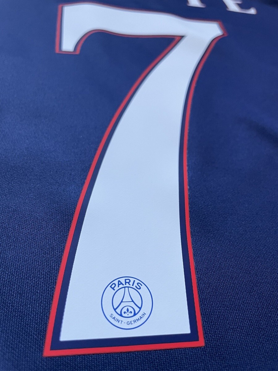 2022/23 PSG Home UCL Jersey #7 Mbappe Medium Nike Paris