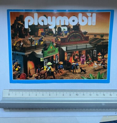PETIT Mini CATALOGUE PLAYMOBIL VINTAGE 1997 Cow Boys Western