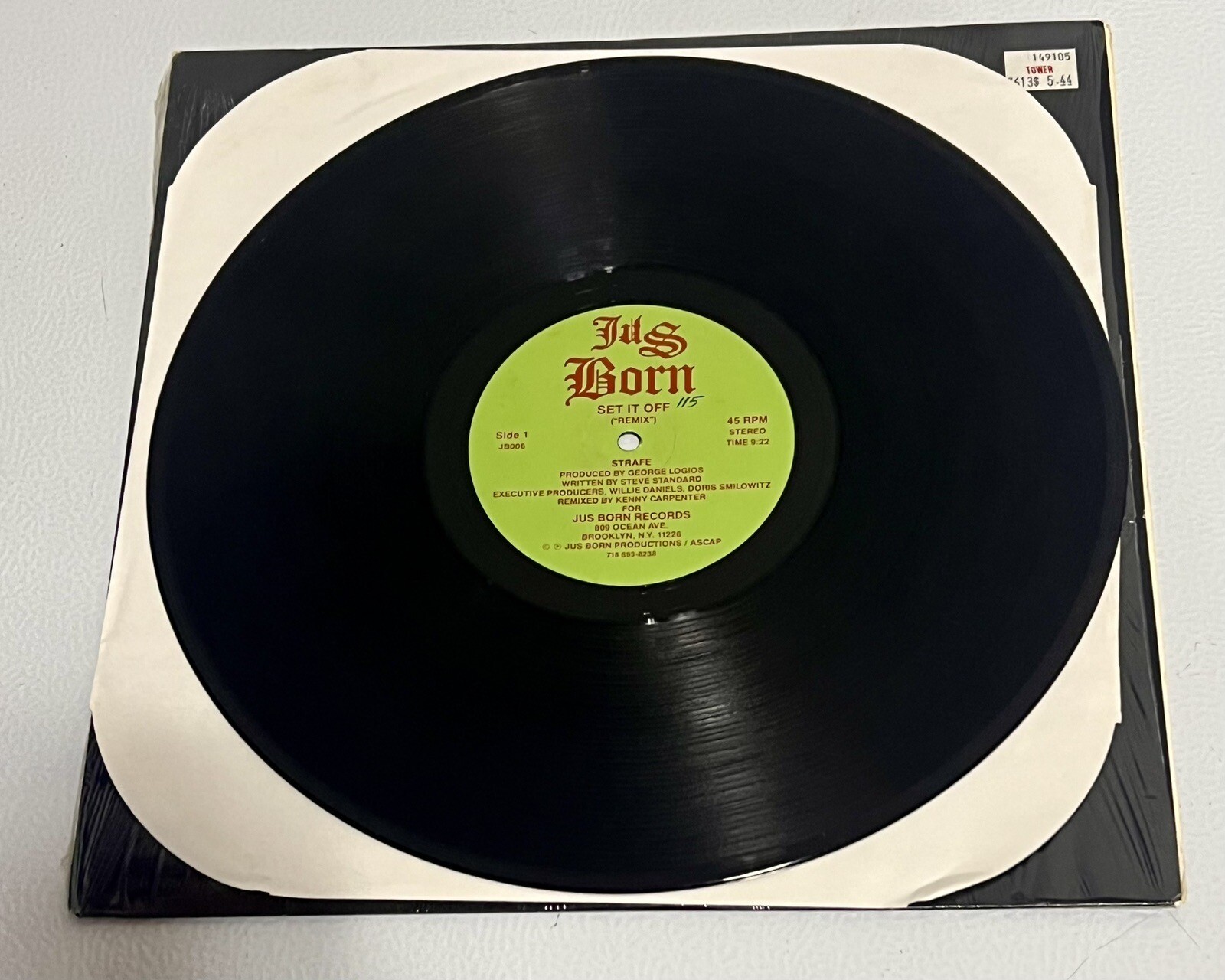 STRAFE "SET IT OFF" REMIX CLASSIC OLD SCHOOL MINT
