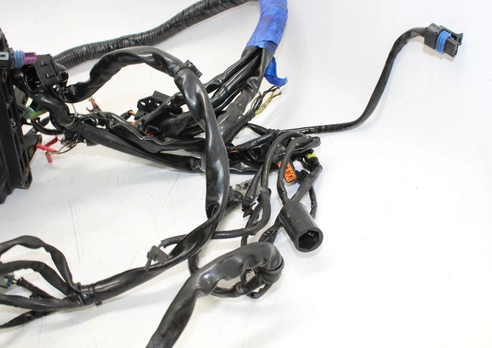 Harley-Davidson Dyna Street Bob 2010 FXDB motor principal arnés de cableado cable de motor Foto 3 de 4