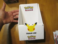 Pokemon Train On Trading Card Game Store Display Case Box EMPTY As Photos
