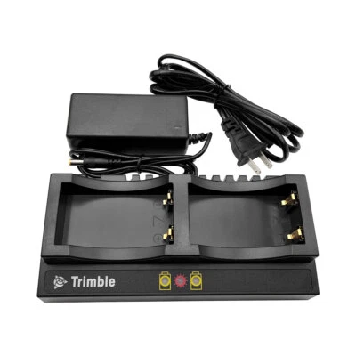 New Trimble Dual Charger for Trimble 5700 5800 R8 R7 R6 GNSS GPS Battery