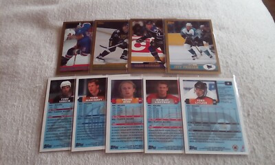 1999-00 Topps (gold edged) part set Hockey Pick cards that you want/need.