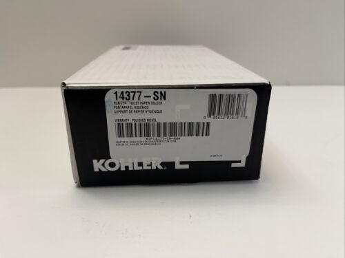 Kohler K-14377-SN Purist Pivoting Toilet Tissue Holder - Polished Nickel
