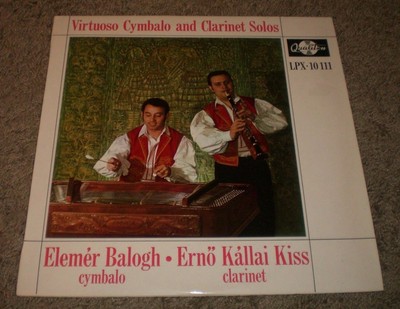 Virtuoso Cymbalo And Clarinet Solos Balogh Kiss~Hungary Romani Folk~FAST SHIP!!!