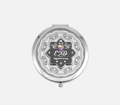 EXO SMTOWN OFFICIAL MD GOODS ANTIQUE HAND MIRROR + PHOTOCARD