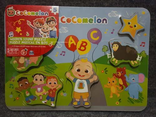 Cocomelon Wooden Musical Sound Puzzle