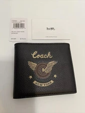Coach's Men DBL BILL EASY RIDER F38583 QB/Black Multi 227259JAX