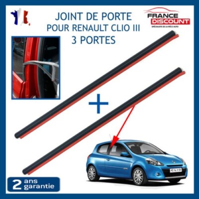 Dichtung Fenster Hinten Links und Rechts Kompatibel Renault Clio III 8200341503