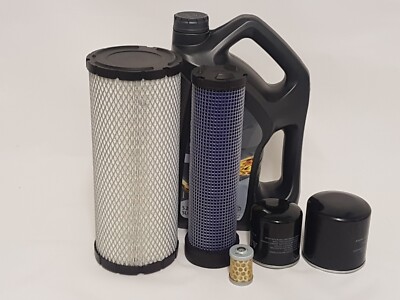 Hanix H75-B, H75-C mit Kubota V3300 Motor  Filter Service Kit & 5ltr 15w40 Eng. Öl