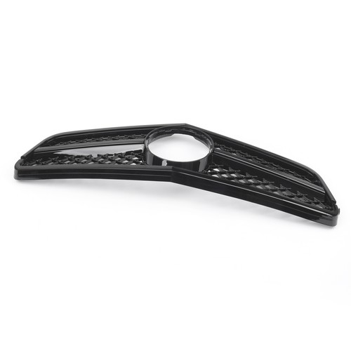 C63 Style Gloss Black Grill Grille Fits C-Class Benz W204 C300 C350 2008-2014 S2 - Picture 5 of 9