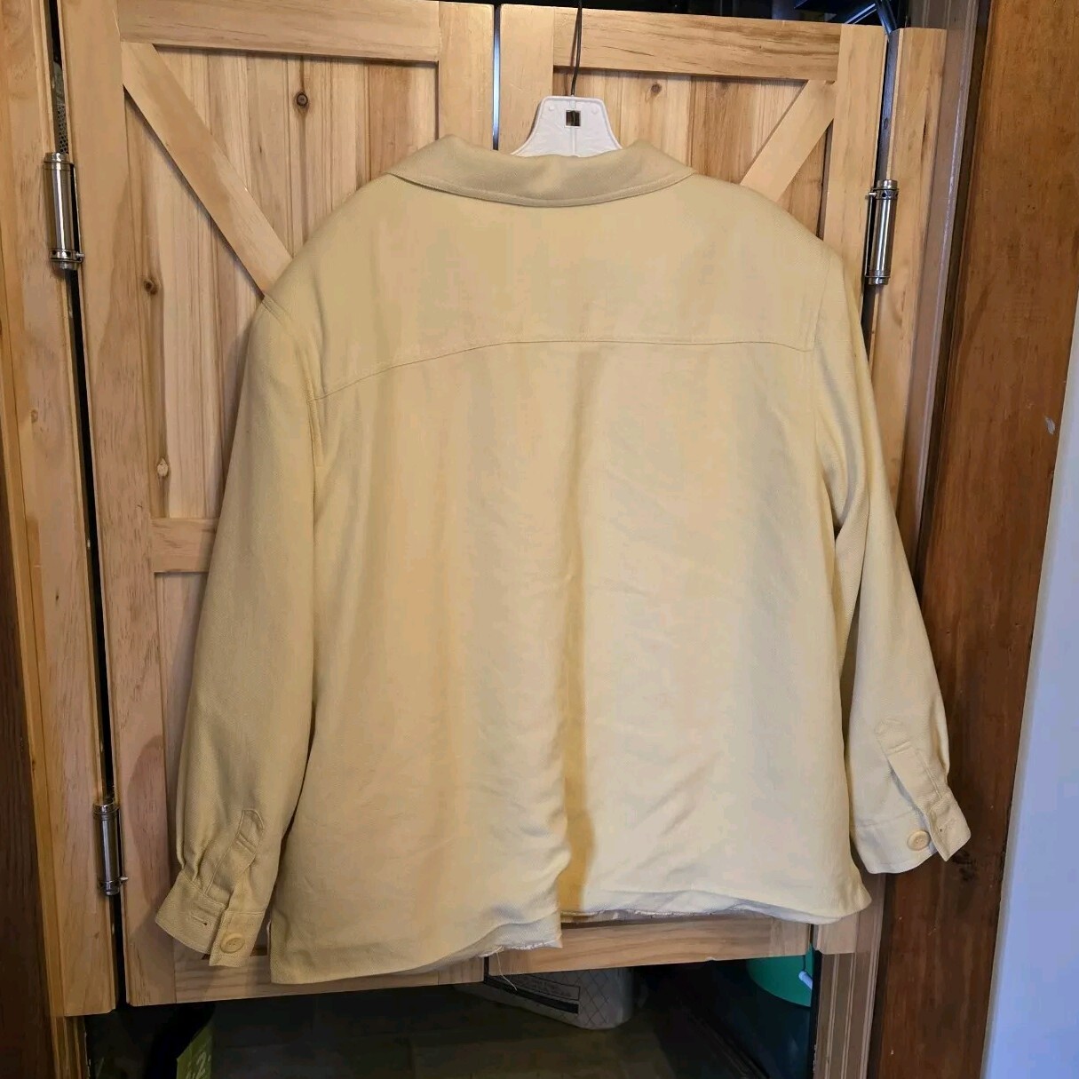 PENDLETON Yellow Silk Wool Blend Button Down Jack… - image 5