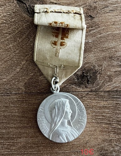 Médaille Louis XII et Anne de Bretagne à Lyon en 1500