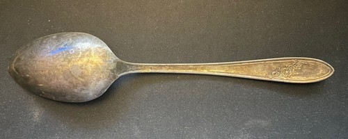 Queen Bess II Tudor Silver Plate Oneida Community 7" Spoon - Picture 4 of 5