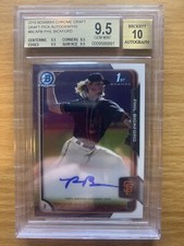 Phil Bickford - 2015 Bowman Chrome Draft RC Rookie Autograph BGS 9.5 Gem 10 Auto