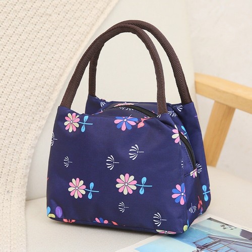 Waterproof Lunch Bag Nylon Women Handbag Casual Mommy Bag For Picnic Travel - Picture 13 of 17