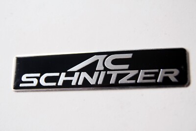 AC Schnitzer Black Rear Trunk Sticker Logo Badge Emblem BMW E39 E46 E90 E92 E60
