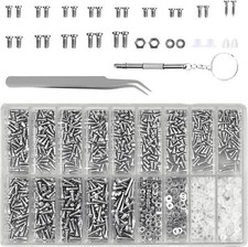 1200 Mini Schrauben Kleine Muttern Set Sortiment Modellbau Uhr Brille