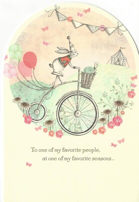 NOS New Hallmark Easter Card - Birthday!
