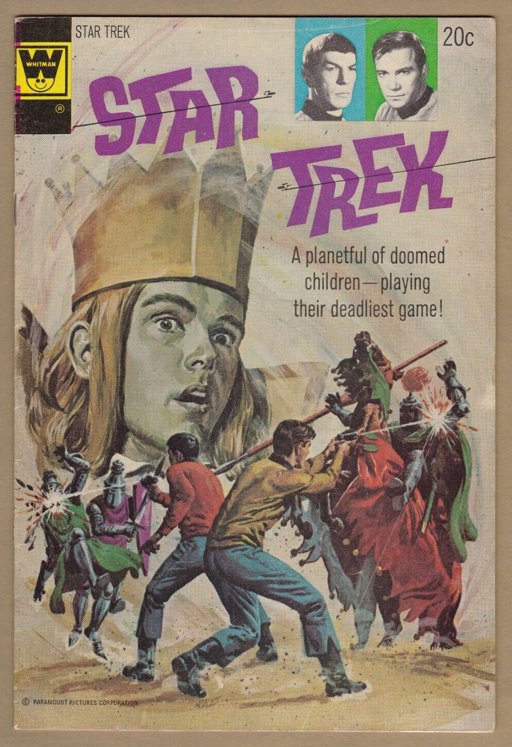 Star Trek #23 (1974, Whitman Variant) - "Child's Play", Bronze age