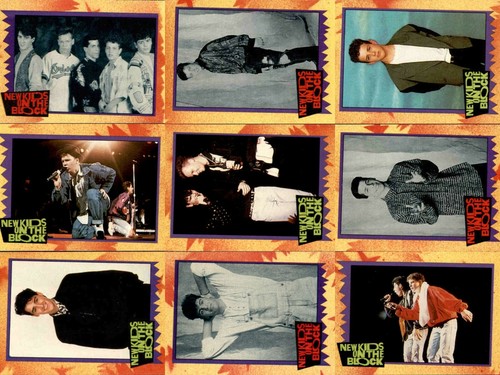 NEW KIDS ON THE BLOCK 1 1989 TOPPS COMPLETE 88 BASE CARD SET - Picture 7 of 11