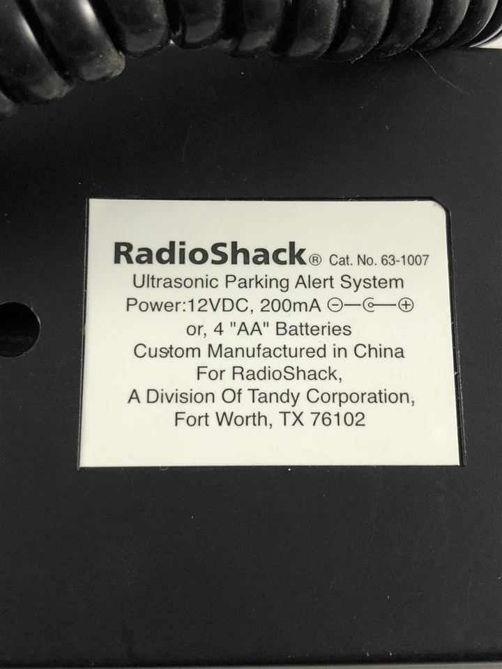 Ultrasonic Parking Assistant From Radio Shack 63-1007 Easy Set Up HD2 - Image 3 of 4
