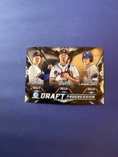2019 Bowman Chrome Draft Draft Progression #DPRATL Shea Langeliers Jenista Water