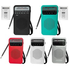 Radio Portable Pocket FM Radio Battery Operated Electronics With Beneficial