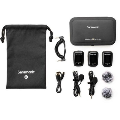 Saramonic Blink 500 ProX B2 Wireless 2.4GHz Clip-On Microphone System NEW DN330